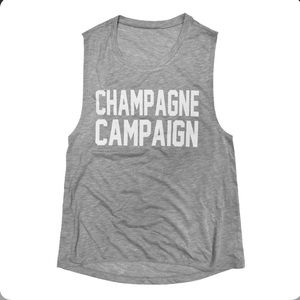 Champagne Campaign Muscle Tank